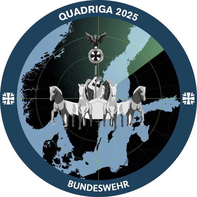 Quadriga 2025 - Bundeswehr und NATO &uuml;ben den B&uuml;ndnisfall